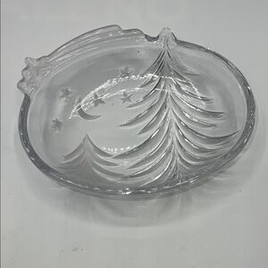 STUDIO NOVA Glass Starry Night Oval Tidbit Bowl